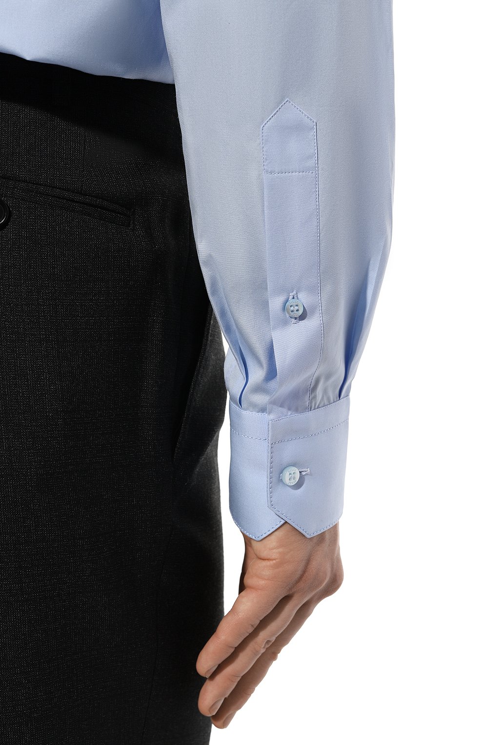 Хлопковая сорочка ZILLI, арт. CLAA01ZS04280ZS009836, фото 6