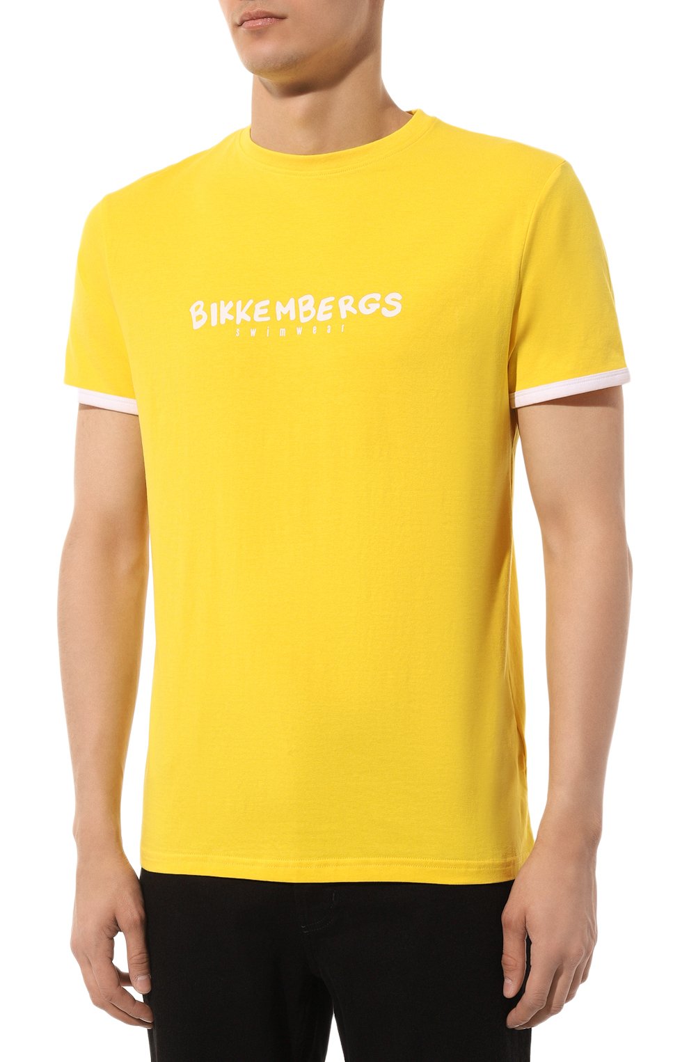 Хлопковая футболка DIRK BIKKEMBERGS, арт. BKK3MTS01, фото 3