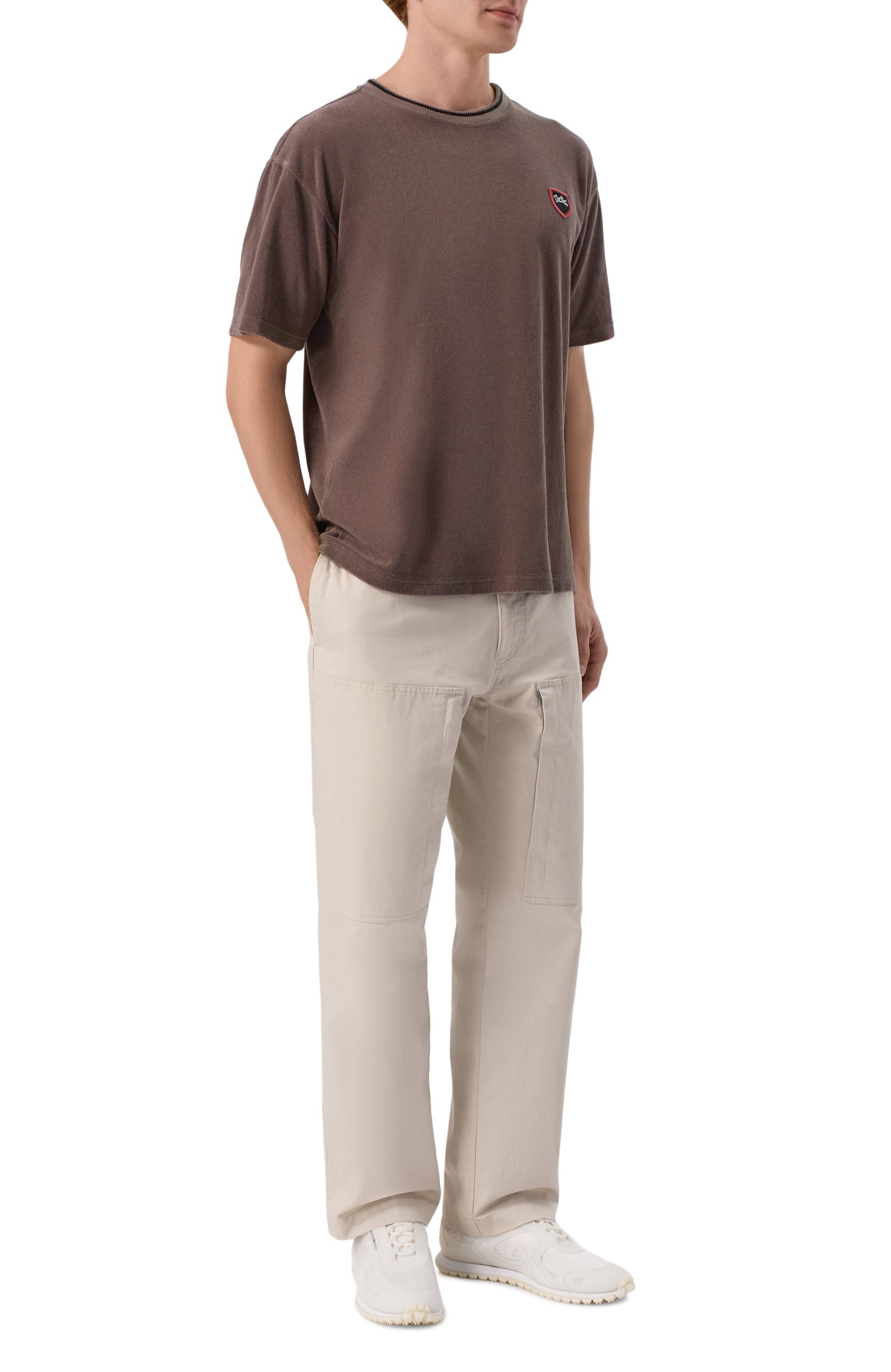 Текстильные кроссовки EMPORIO ARMANI, арт. EM006480/AF27360, фото 2