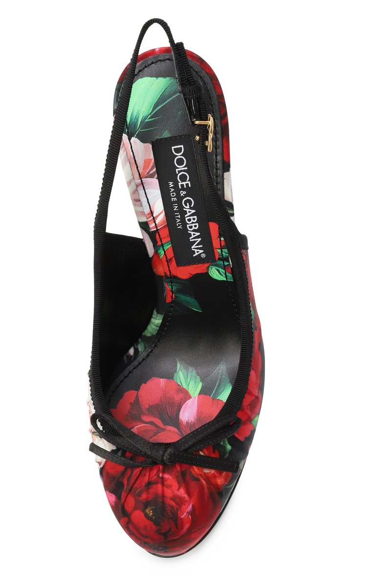 Текстильные �туфли vally 105 DOLCE & GABBANA, арт. CG0927/AD645, фото 1