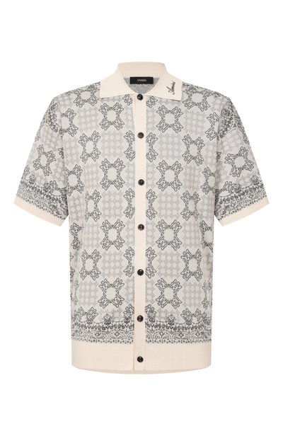 Мужская рубашка из хлопка и вискозы AMIRI, арт. AMT0KN1120