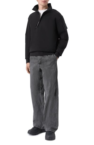 Хлопковый анорак C.P. COMPANY черного цвета по цене 29950 руб., арт. 20CLSS010A/006452W, фото 2 Хлопковый анорак C.P. COMPANY, арт. 20CLSS010A/006452W, фото 2