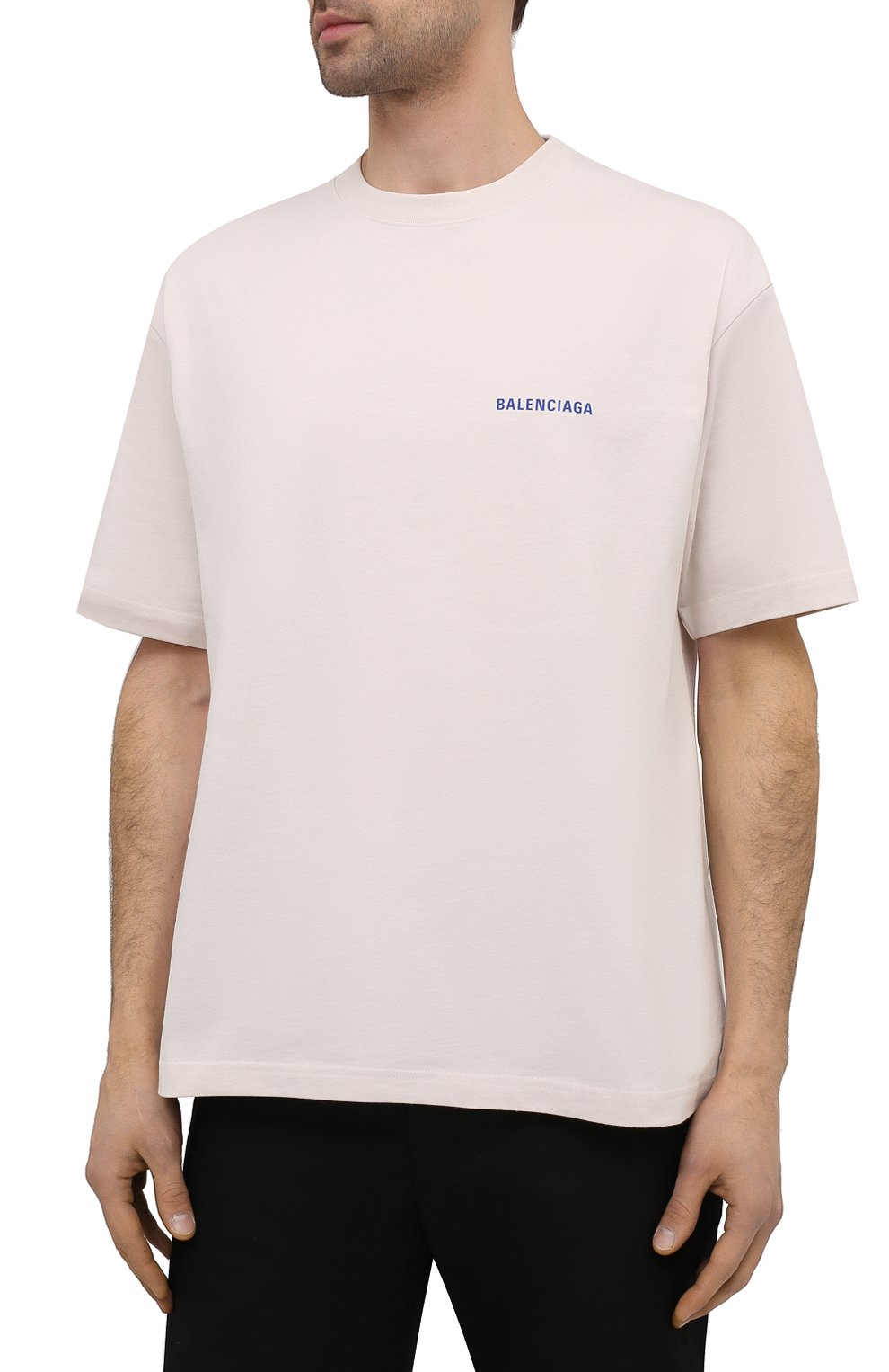 Хлопковая футболка BALENCIAGA, арт. 612966/TIVG5, фото 3