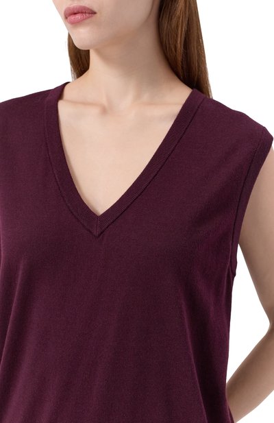 Жилет из шерсти и шелка 12 STOREEZ, арт. 134020, фото 5