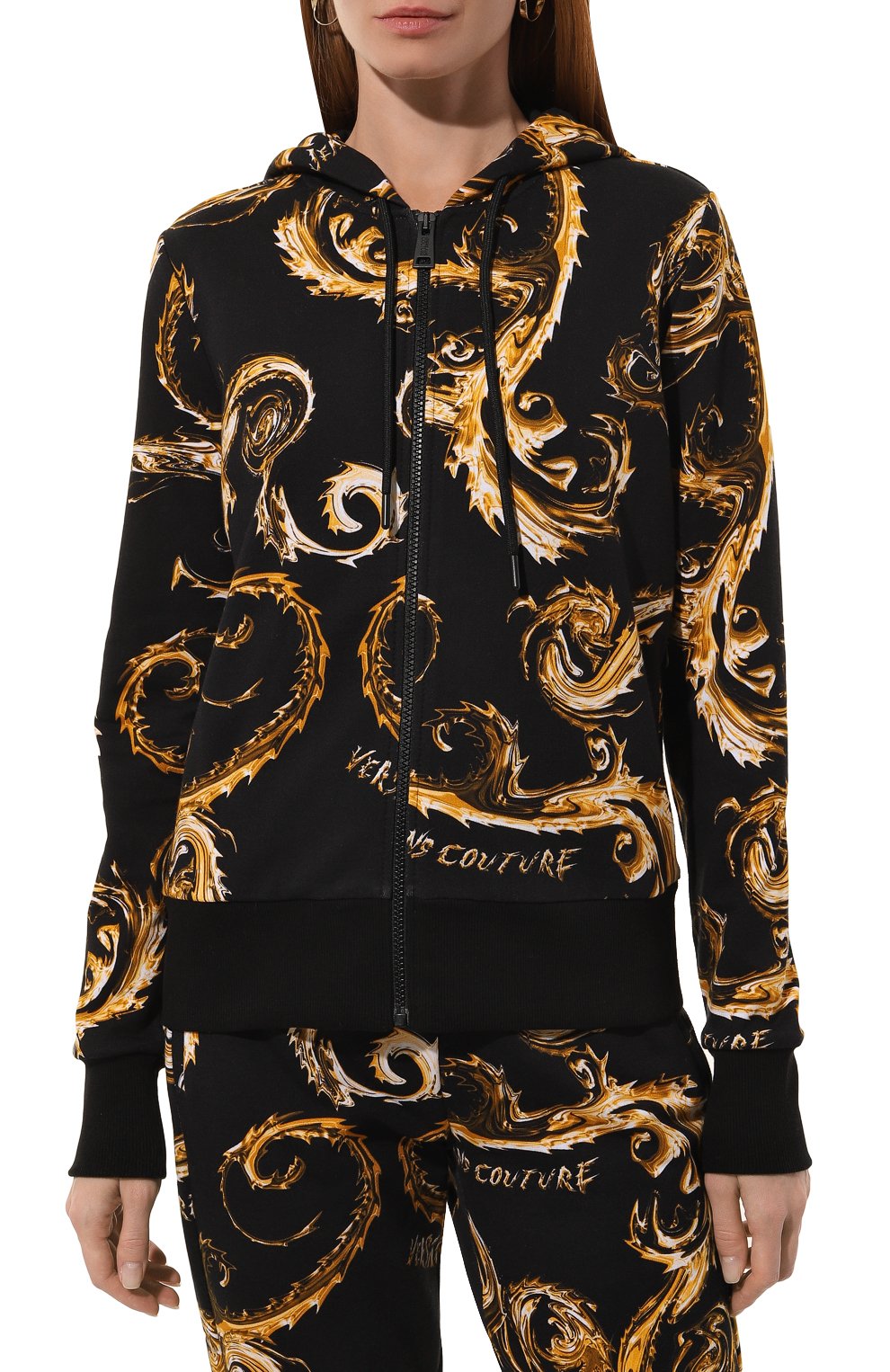 Хлопковая толстовка VERSACE JEANS COUTURE, арт. 77HAI306/FS171, фото 3