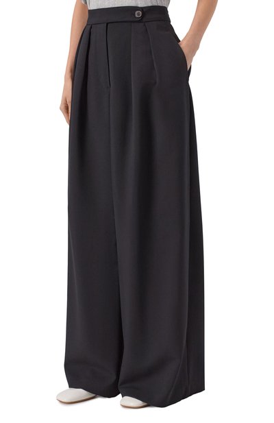 Шерстяные брюки DRIES VAN NOTEN черного цвета по цене 113500 руб., арт. 010903/3249, фото 3 Шерстяные брюки DRIES VAN NOTEN, арт. 010903/3249, фото 3