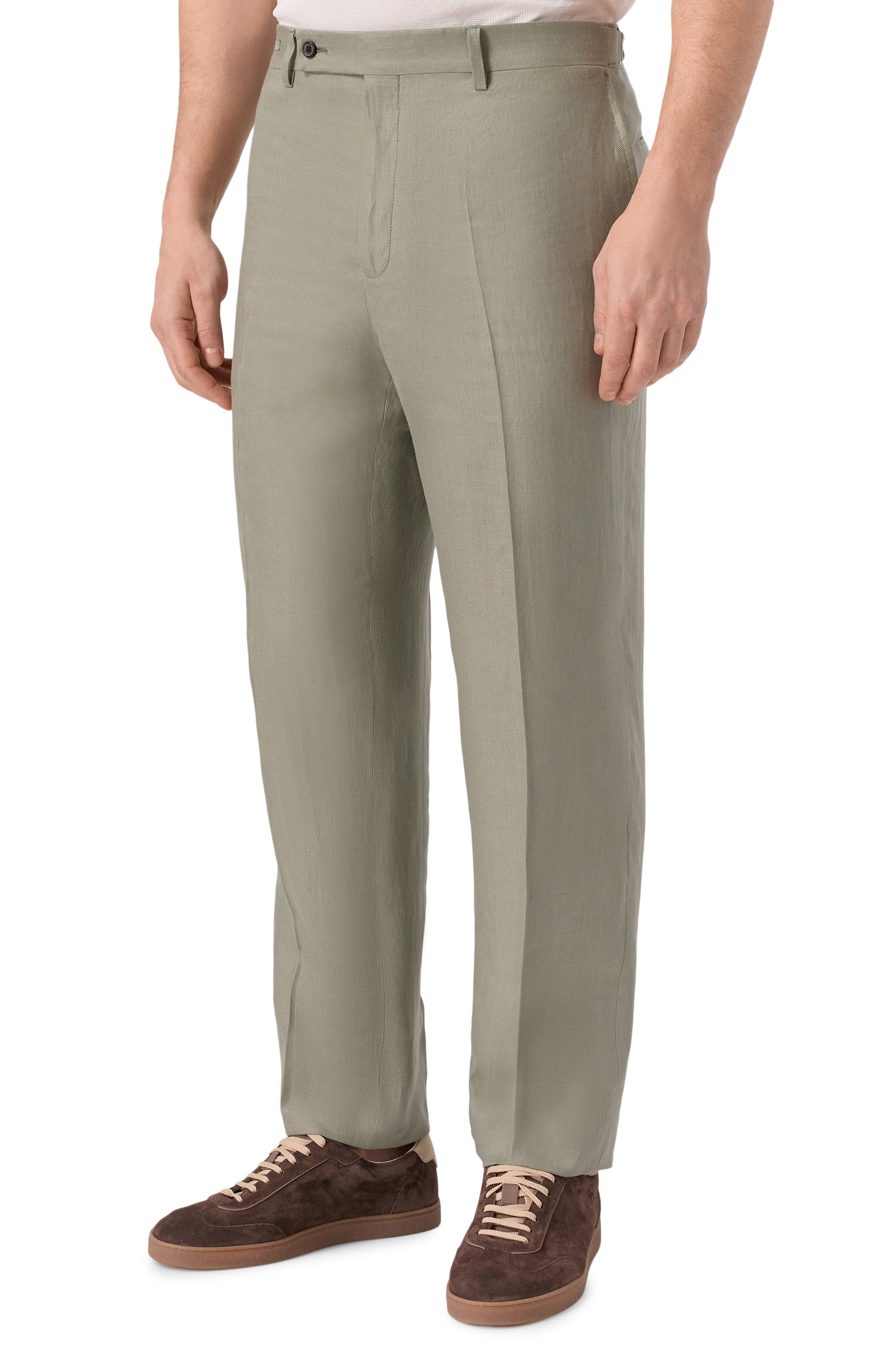 Льняные брюки CORNELIANI, арт. 274552/2714326, фото 3