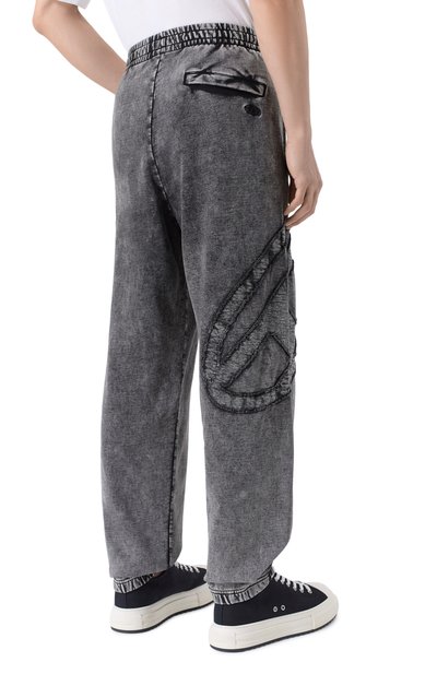 Хлопковые джоггеры DIESEL, арт. A19324/0KIBZ, фото 4