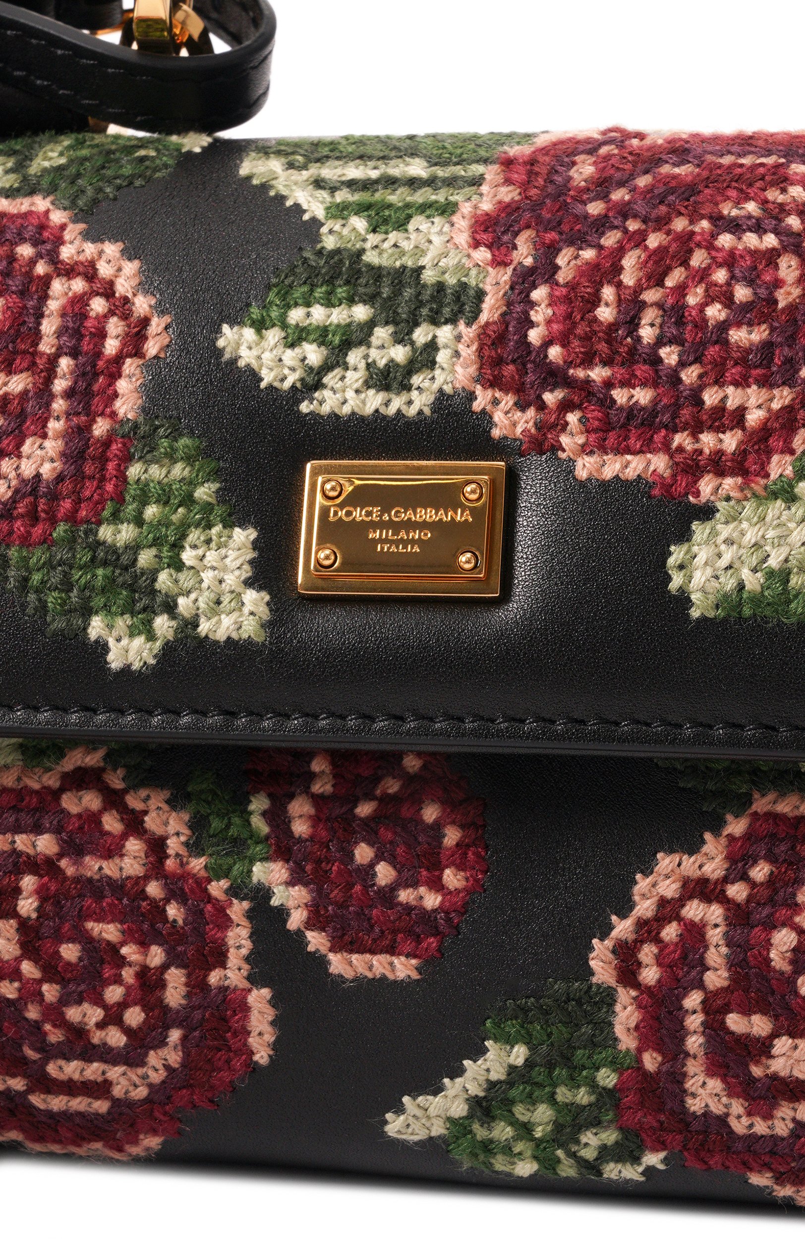 Сумка my sicily mini DOLCE & GABBANA черного цвета по цене 478000 руб., арт. BB7864/B3T63, фото 6 Сумка my sicily mini DOLCE & GABBANA, арт. BB7864/B3T63, фото 6