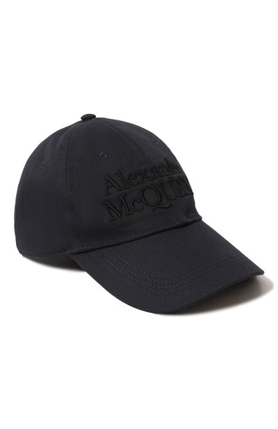 Хлопковая бейсболка ALEXANDER MCQUEEN, арт. 688658/4105Q4160, фото 1