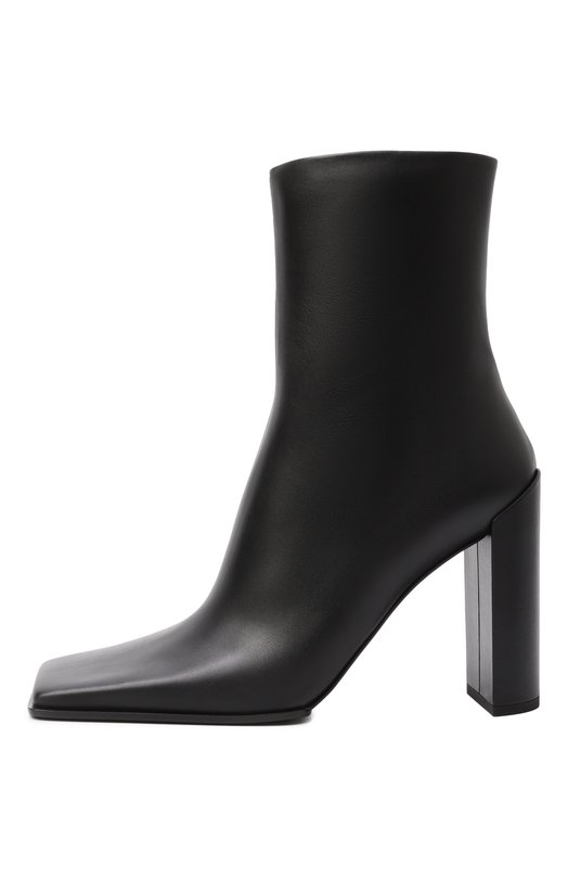 Кожаные ботильоны Alaia AA302009I052 Чёрный  AA302009I052 Фото 4