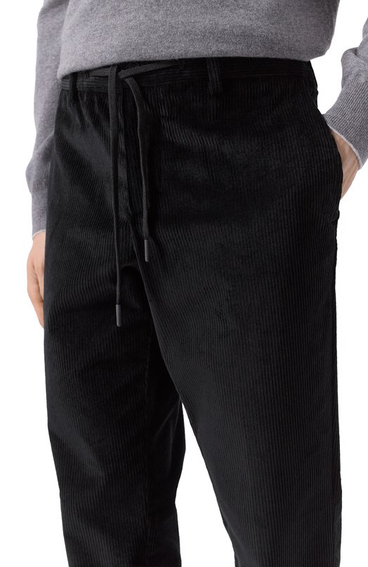 Вельветовые брюки Andrea Campagna SPIAGGIA 20/DV1350X Чёрный  SPIAGGIA 20/DV1350X Фото 5
