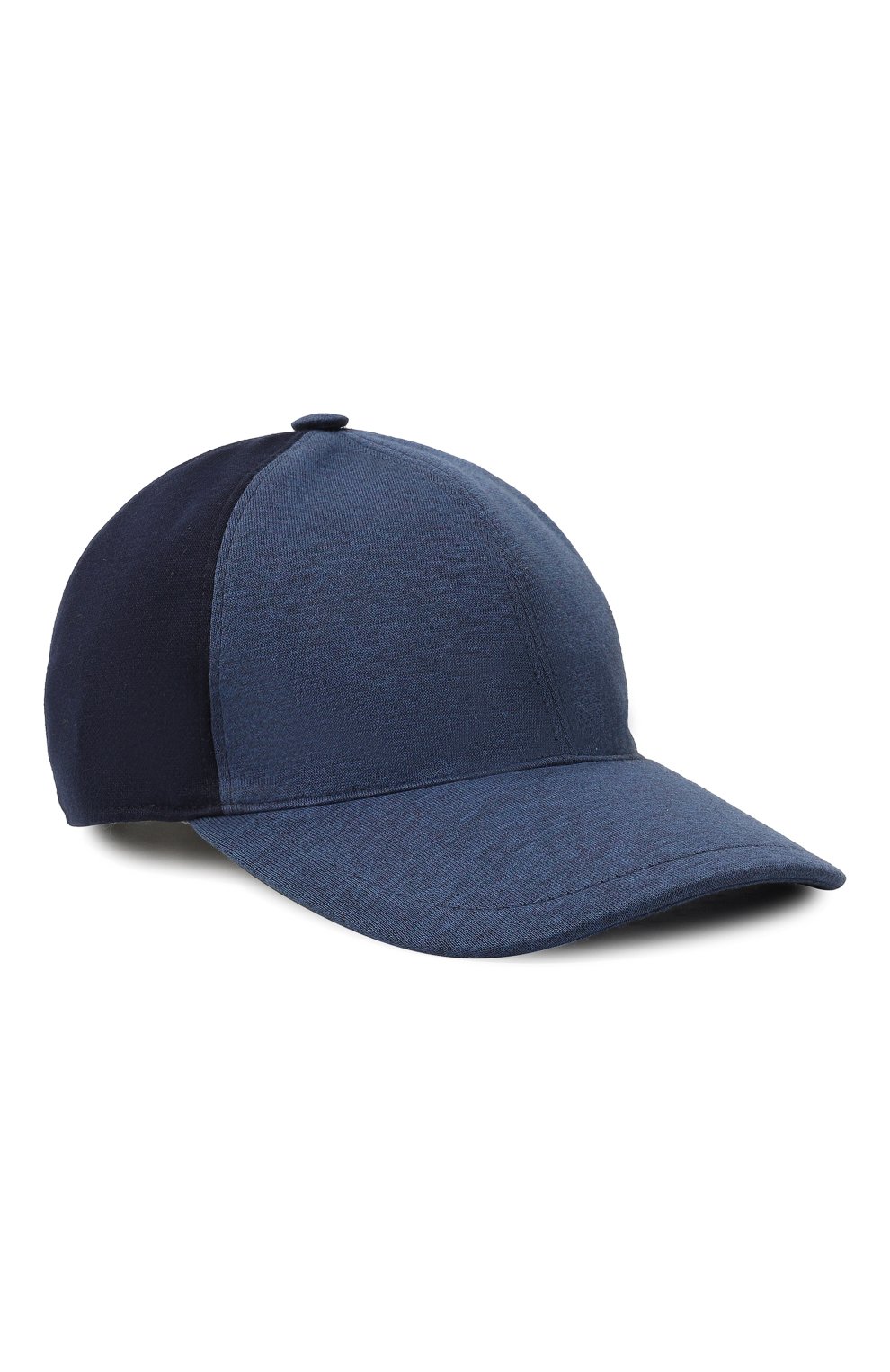 Хлопковая бейсболка CAPOBIANCO темно-синего цвета по цене 22500 руб., арт. 14MC4.TS00., фото 1 Хлопковая бейсболка CAPOBIANCO, арт. 14MC4.TS00., фото 1