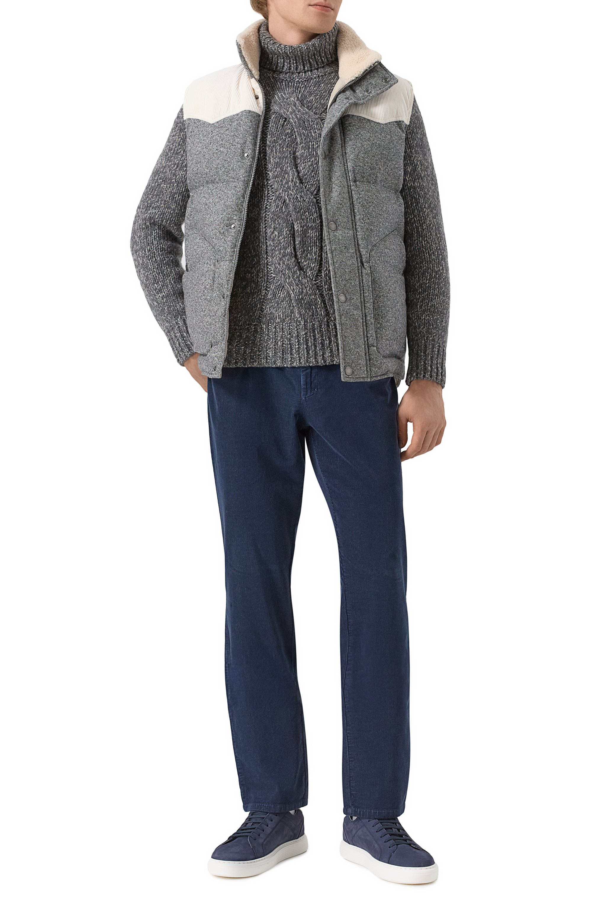 Пуховый жилет BRUNELLO CUCINELLI, арт. MQ4651942, фото 2