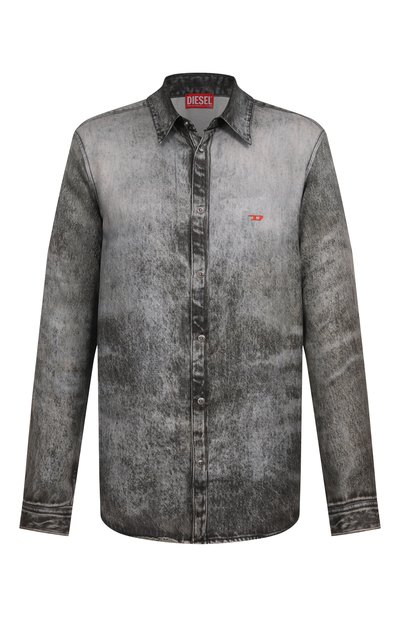 Мужская рубашка из вискозы DIESEL, арт. A18622/0LKCT