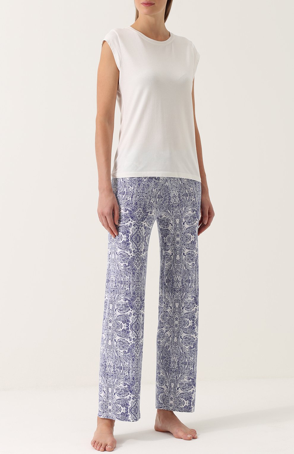 Футболка прямого кроя с круглым вырезом MEY, арт. 16811, фото 2