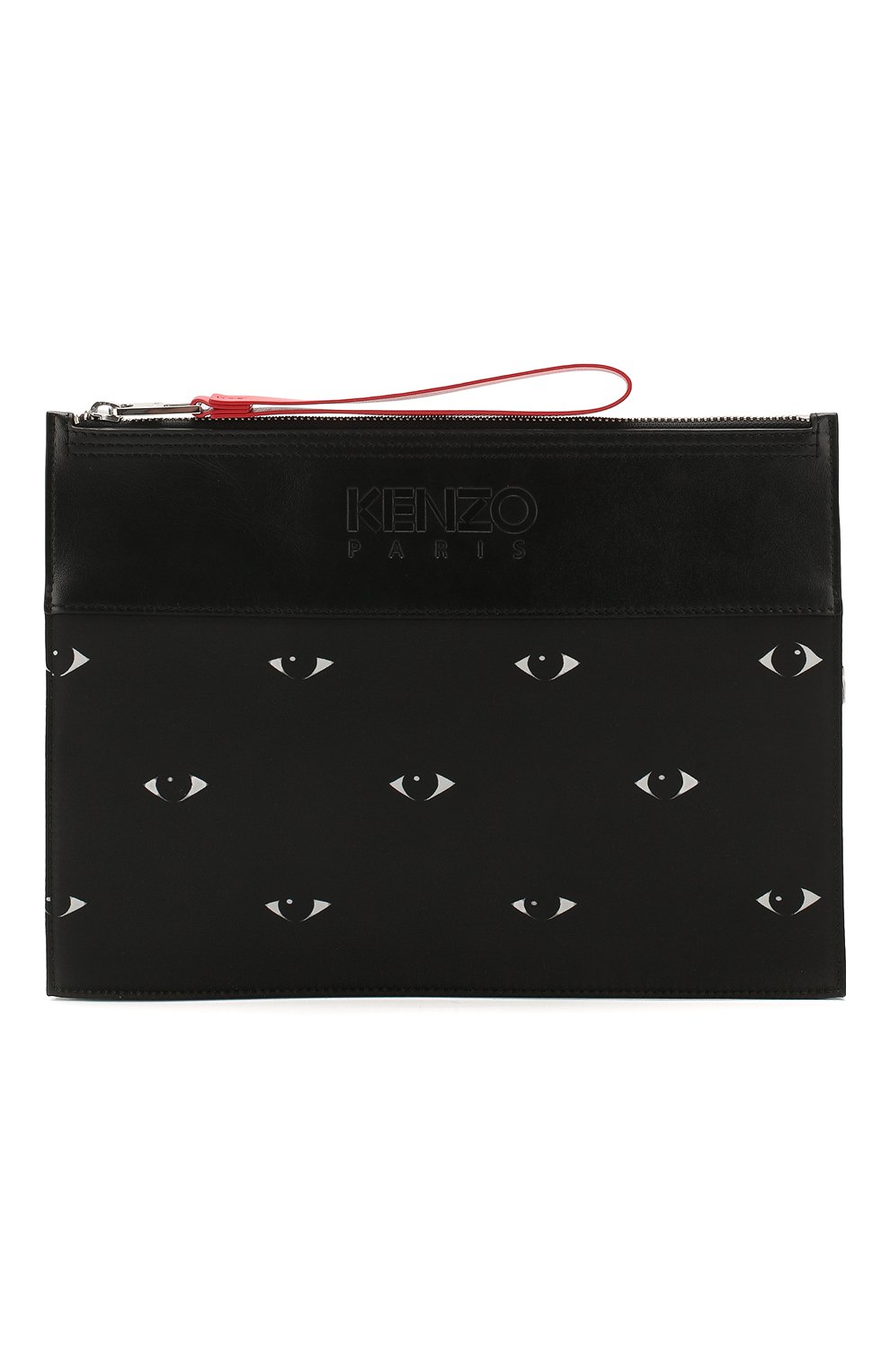 Клатч multi eye KENZO черного цвета по цене 19950 руб., арт. F955PM202B29, фото 1 Клатч multi eye KENZO, арт. F955PM202B29, фото 1