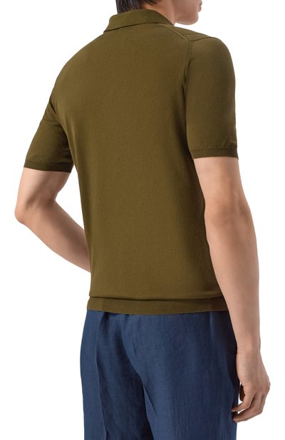 Хлопковое поло KITON, арт. UMK0707, фото 4