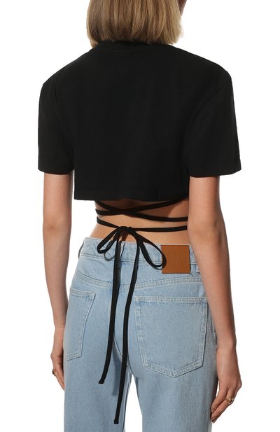Хлопковый топ JACQUEMUS, арт. 211JS001-2160, фото 4