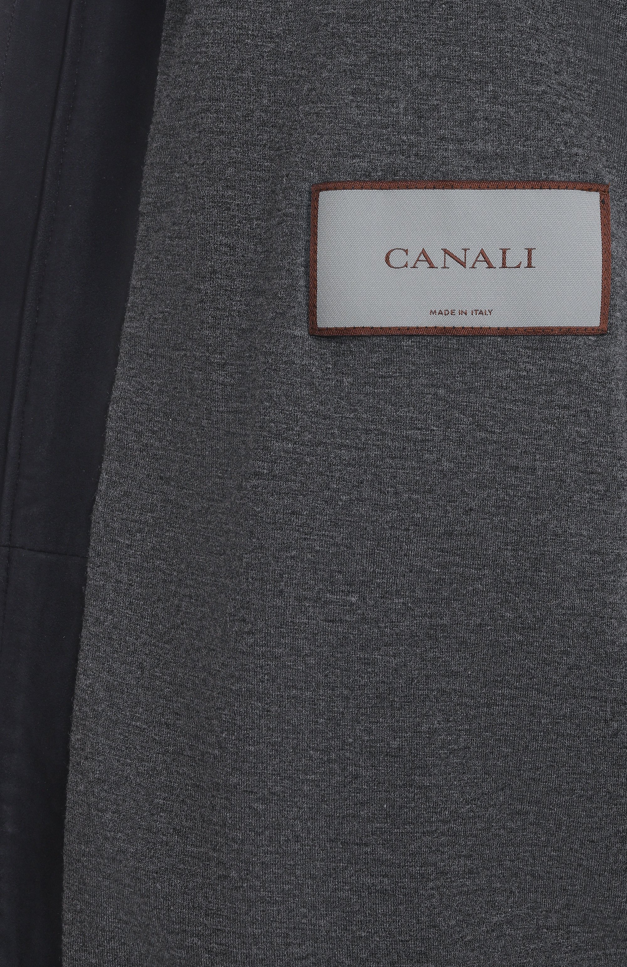 Замшевый бомбер CANALI, арт. O70455-LE00286, фото 7