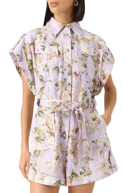 Льняной комбинезон ZIMMERMANN, арт. 3112YRS252, фото 3