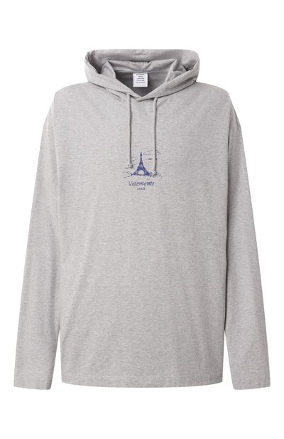 Мужской хлопковое худи VETEMENTS, арт. UA66HD870G