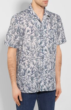 Рубашка из смеси льна и хлопка BRIONI, арт. SCCI0L/P9120, фото 3