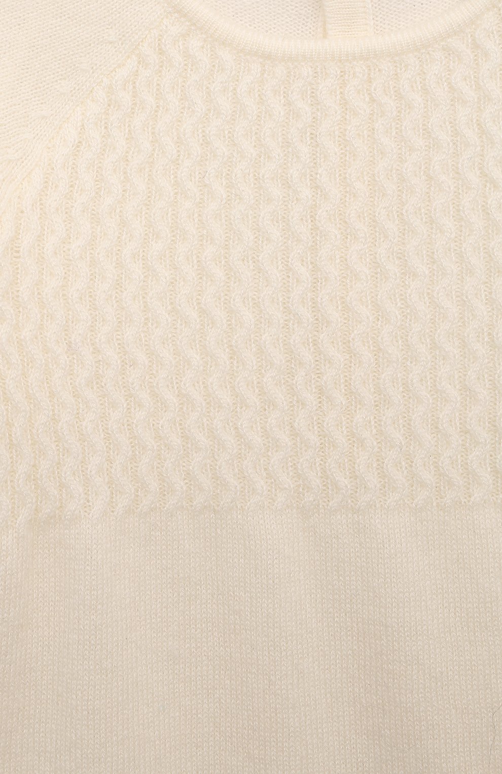 Кашемировый комбинезон TARTINE ET CHOCOLAT кремового цвета по цене 23700 руб., арт. TZ32040, фото 3 Кашемировый комбинезон TARTINE ET CHOCOLAT, арт. TZ32040, фото 3