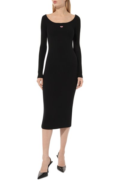 Хлопковое платье DIESEL, арт. A14960/0EJAI, фото 3