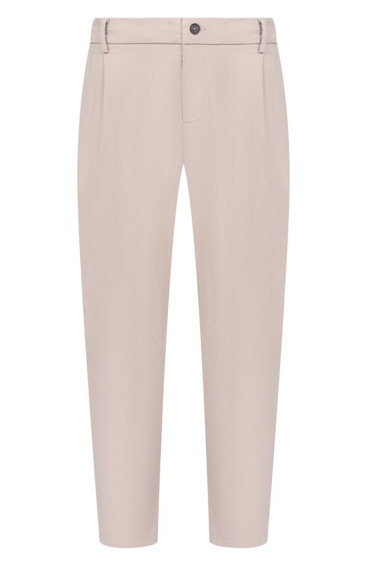 Хлопковые брюки MC2 Saint Barth FUJI004-00031I/FUJI P0CKET C0TT0N Бежевый FUJI004-00031I/FUJI P0CKET C0TT0N