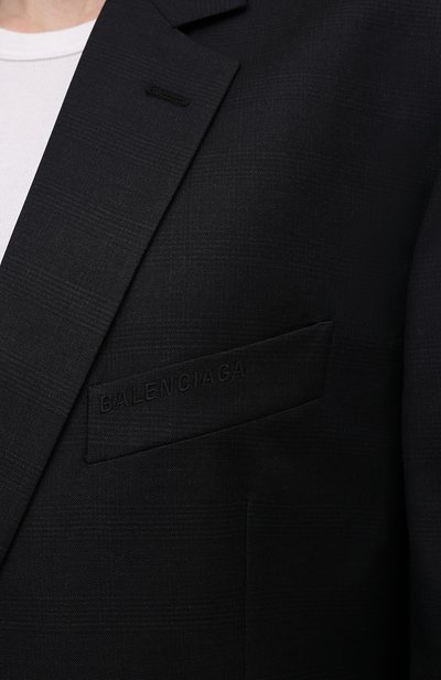 Шерстяной жакет BALENCIAGA, арт. 642275/TKT08, фото 5