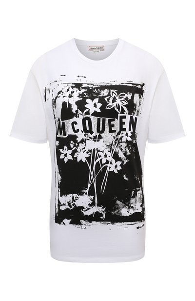 Хлопковая футболка ALEXANDER MCQUEEN, арт. 659731/QZAC4, фото 1
