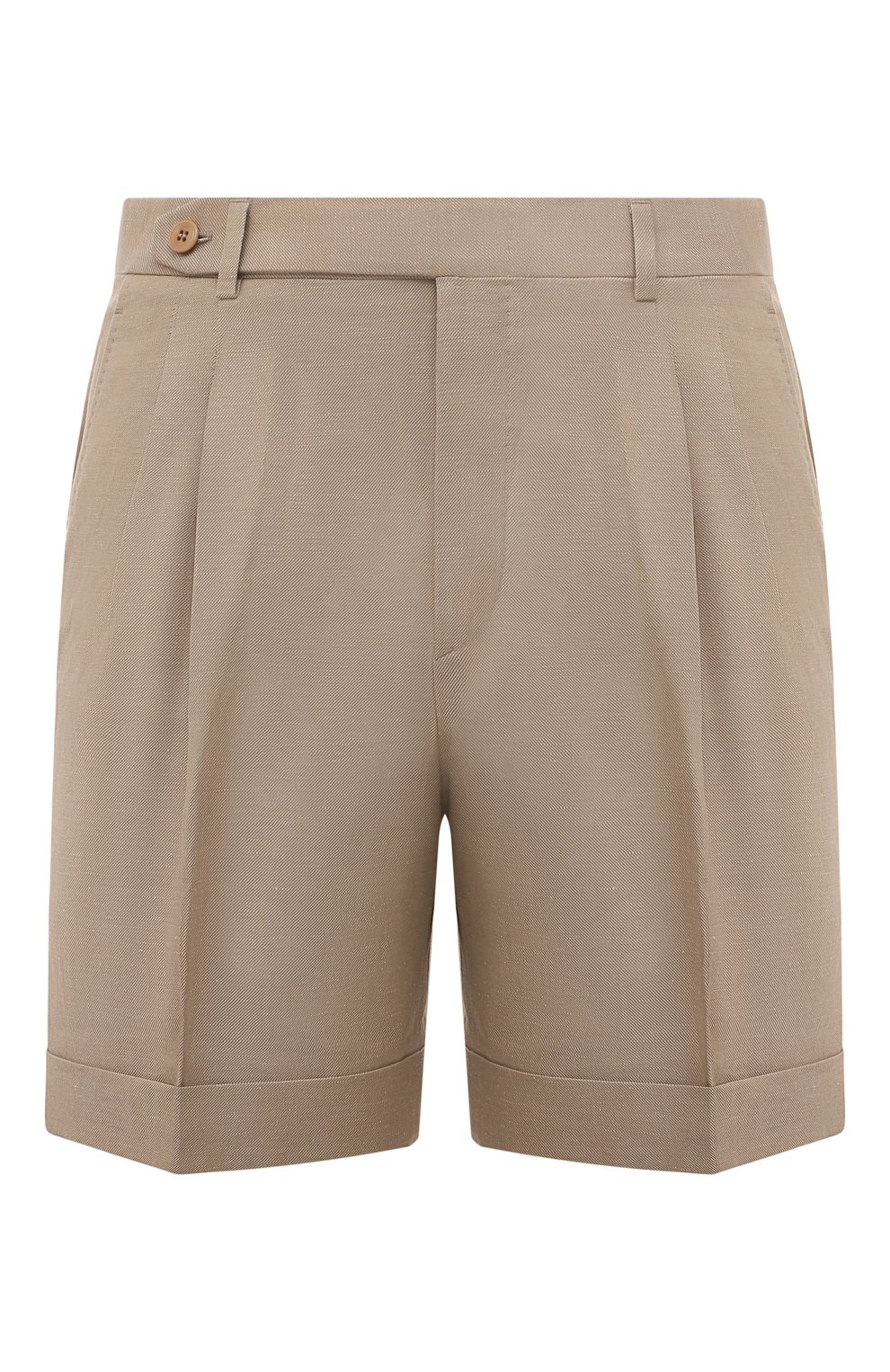 Шорты из шерсти и льна BRIONI, арт. RPAW0L/PBA43, фото 1