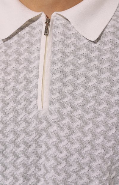 Поло из шелка и хлопка ZILLI, арт. KZP002M0145VMEXC0, фото 5