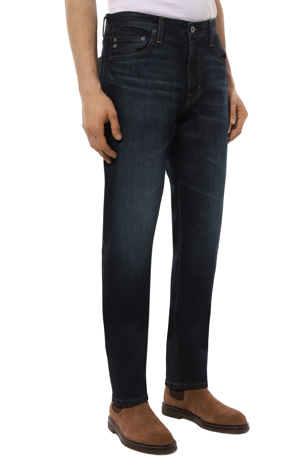 Джинсы everett AG ADRIANO GOLDSCHMIED темно-синего цвета по цене 33600 руб., арт. 1794NDK, фото 3 Джинсы everett AG ADRIANO GOLDSCHMIED, арт. 1794NDK, фото 3