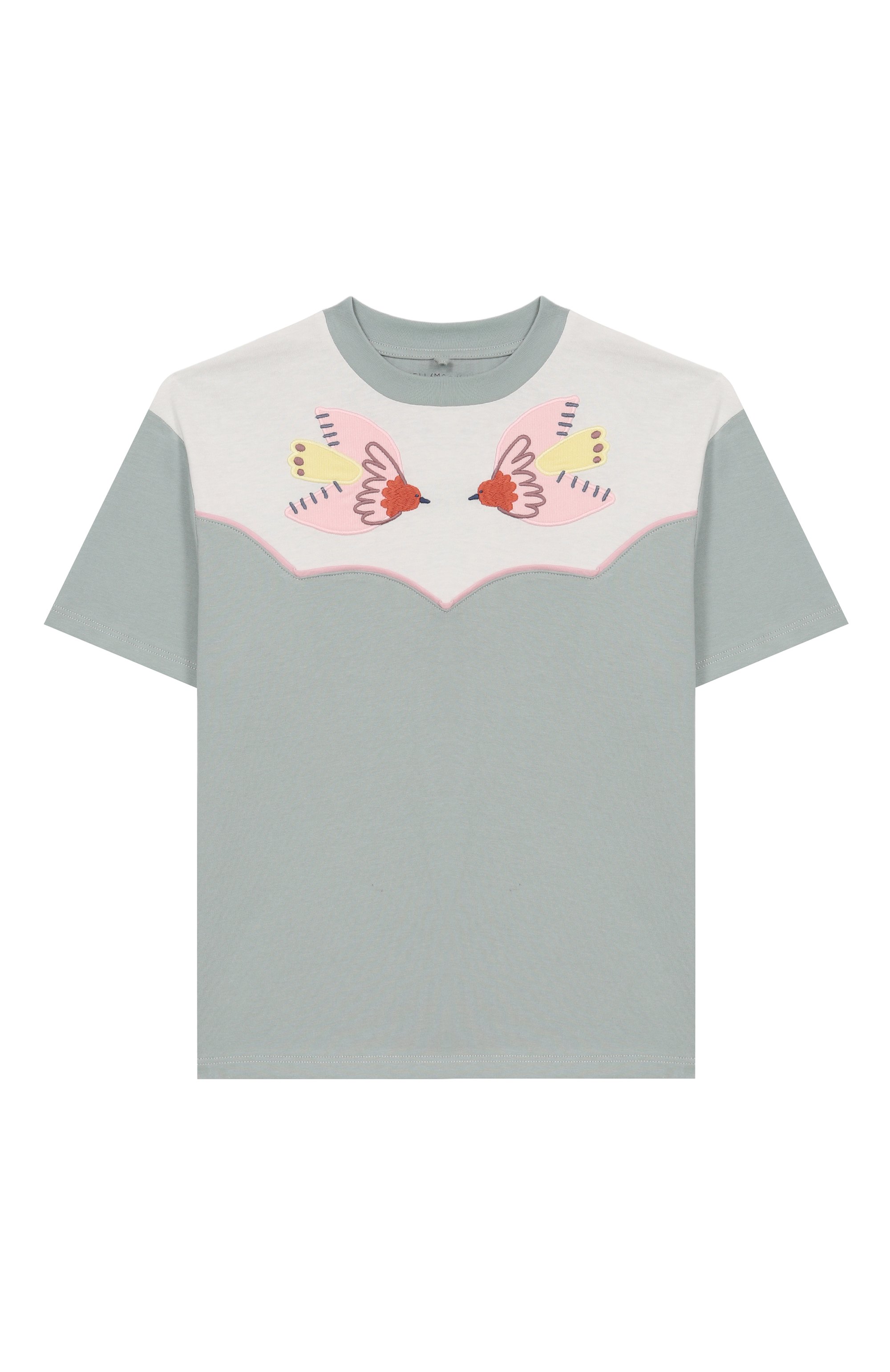 Хлопковая футболка STELLA MCCARTNEY, арт. TX8C91, фото 1