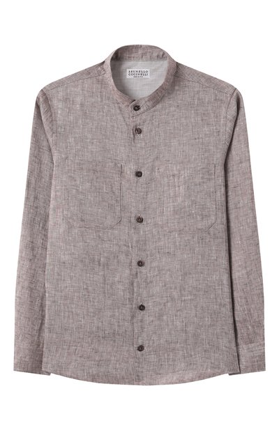 Льняная рубашка BRUNELLO CUCINELLI, арт. BM684C330B