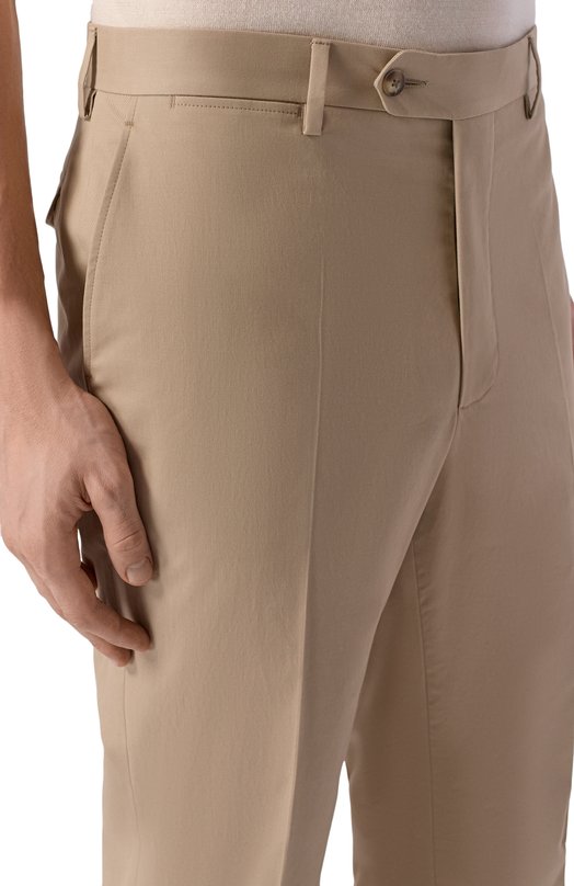 Хлопковые брюки MVST M25.1MM.T411 Бежевый  M25.1MM.T411 Фото 5