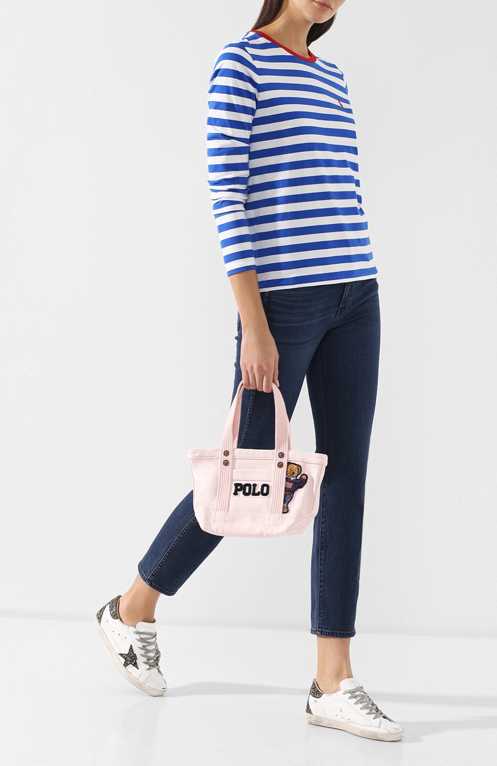 Сумка-тоут из текстиля POLO RALPH LAUREN, арт. 428746183, фото 2