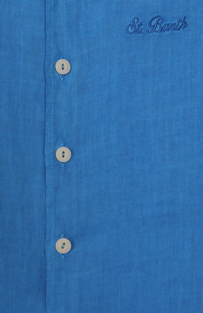 Льняная рубашка MC2 SAINT BARTH, арт. STBK AGNES/AGN0001/01524F, фото 3