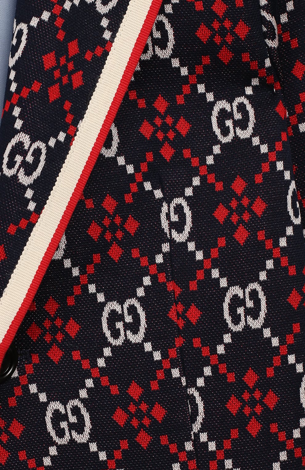 Хлопковый пиджак GUCCI, арт. 546795/XWACD, фото 3