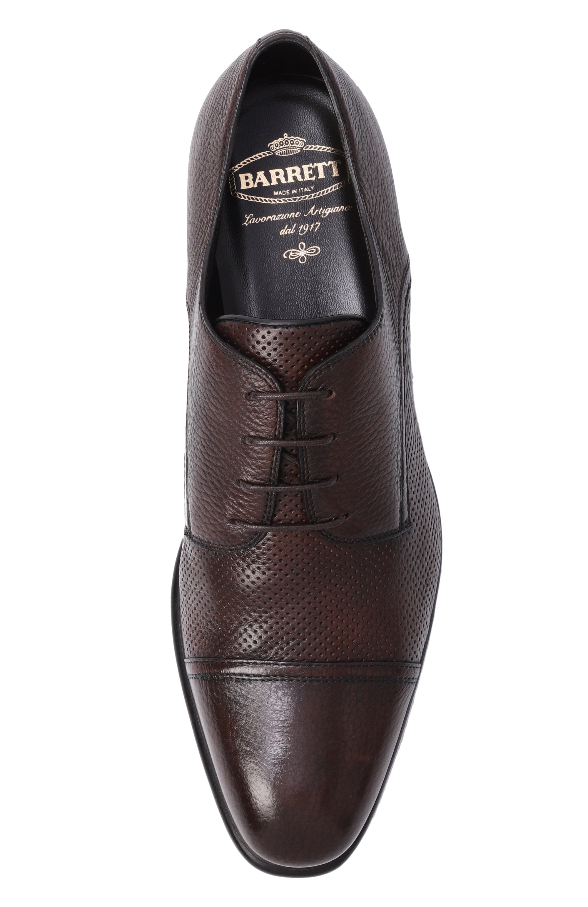 Кожаные дерби BARRETT, арт. 261U049.2/CERV0 ASP0RT, фото 5