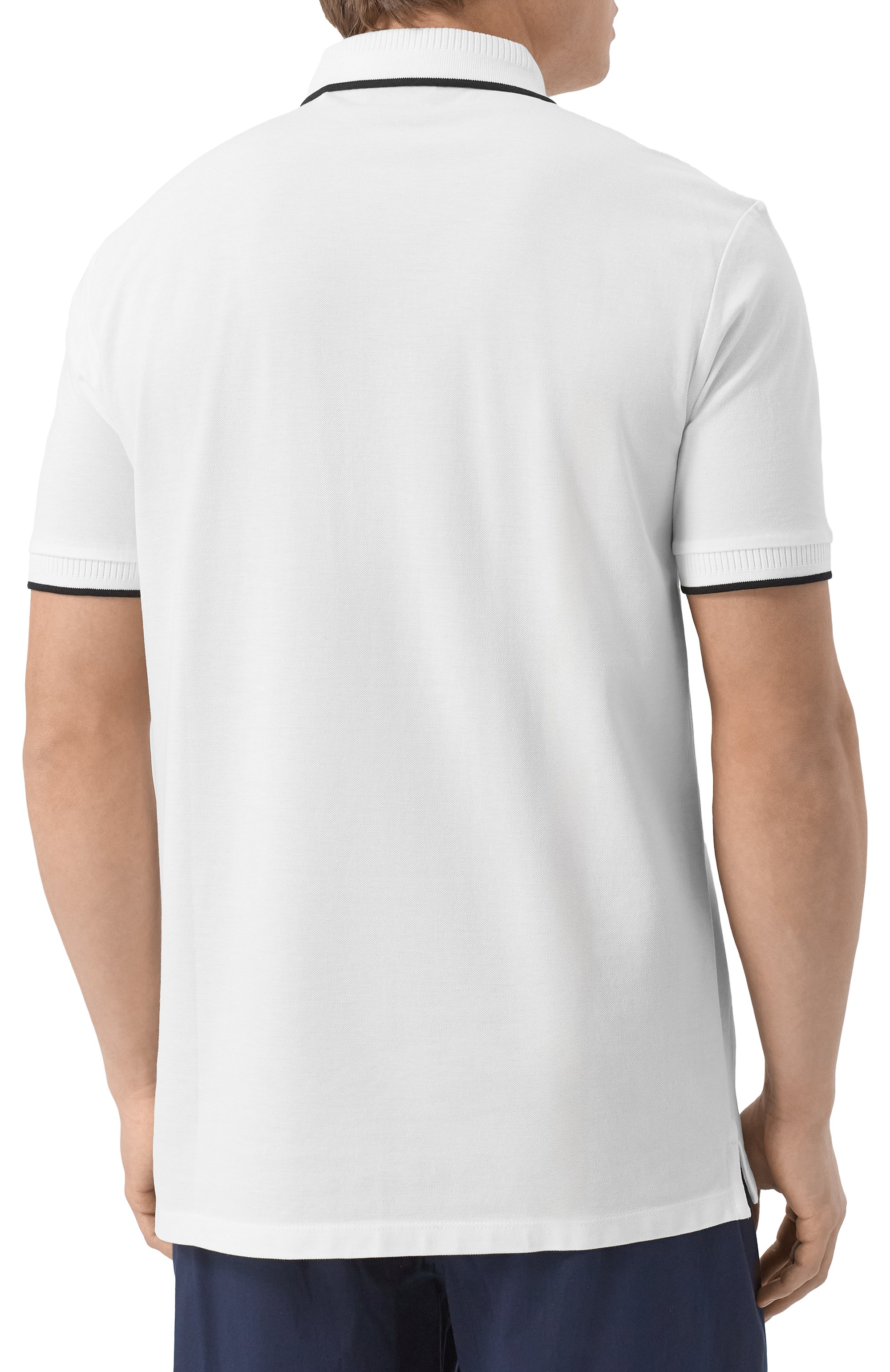 Хлопковое поло HUGO, арт. 50490775, фото 4