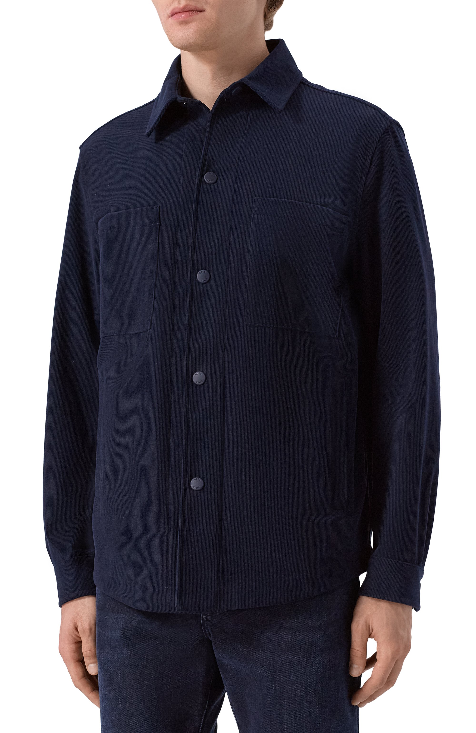 Вельветовая куртка-рубашка BOSS, арт. 50549389, фото 3