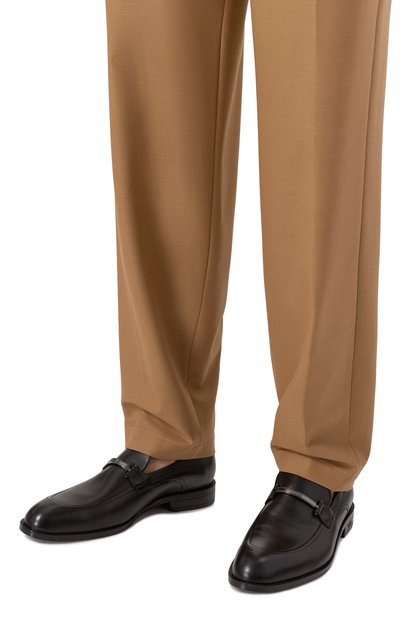 Кожаные лоферы tayil BOSS, арт. 50548210, фото 3