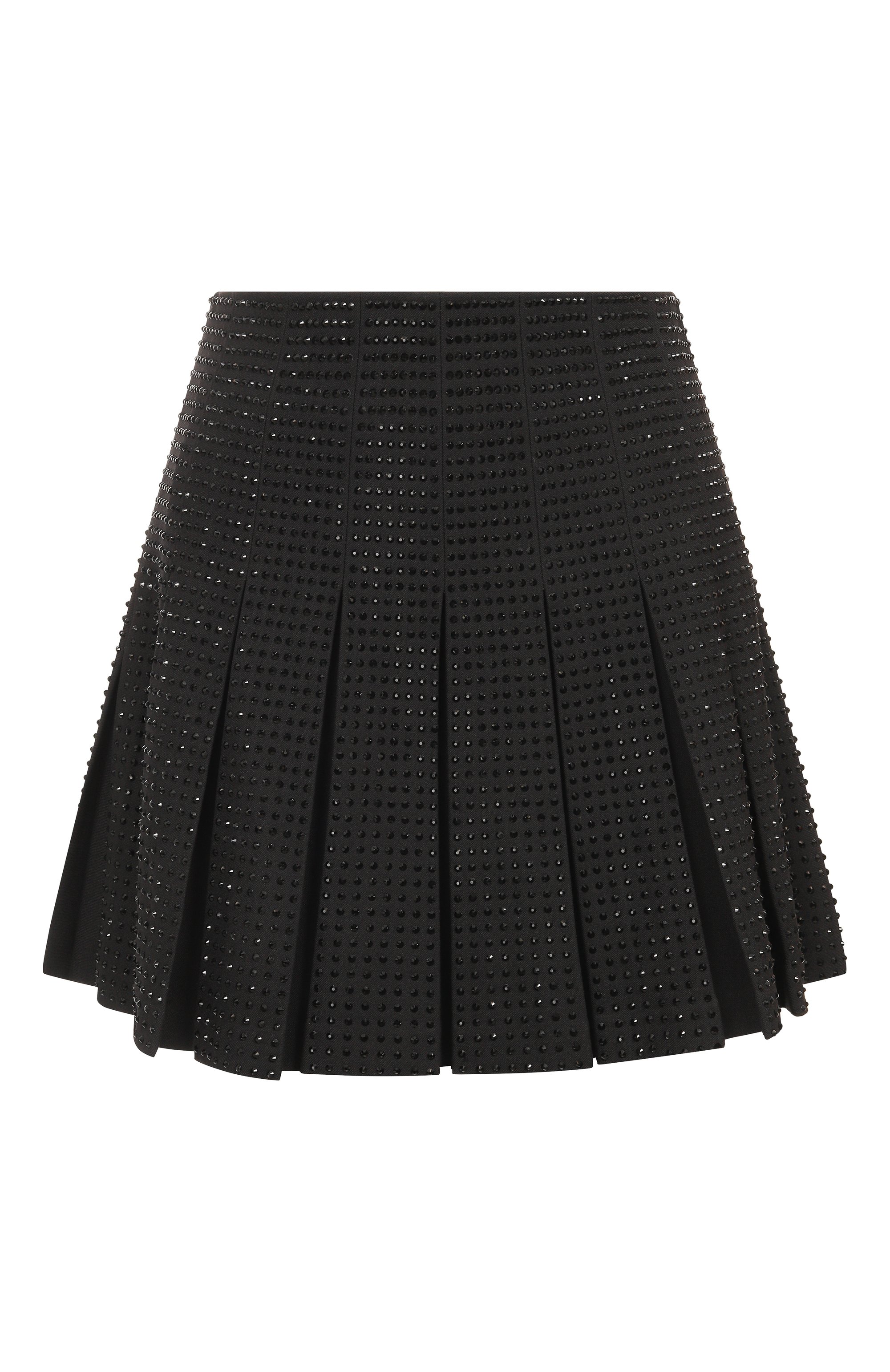 Плиссированная юбка с отделкой стразами PINKO, арт. 105926/A287, фото 1