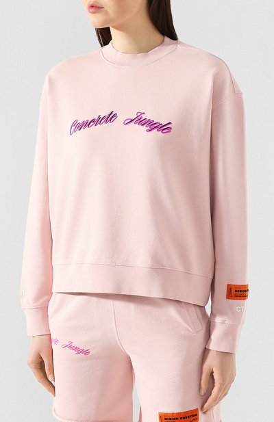 Хлопковый свитшот HERON PRESTON, арт. HWBA003R208960172728, фото 3