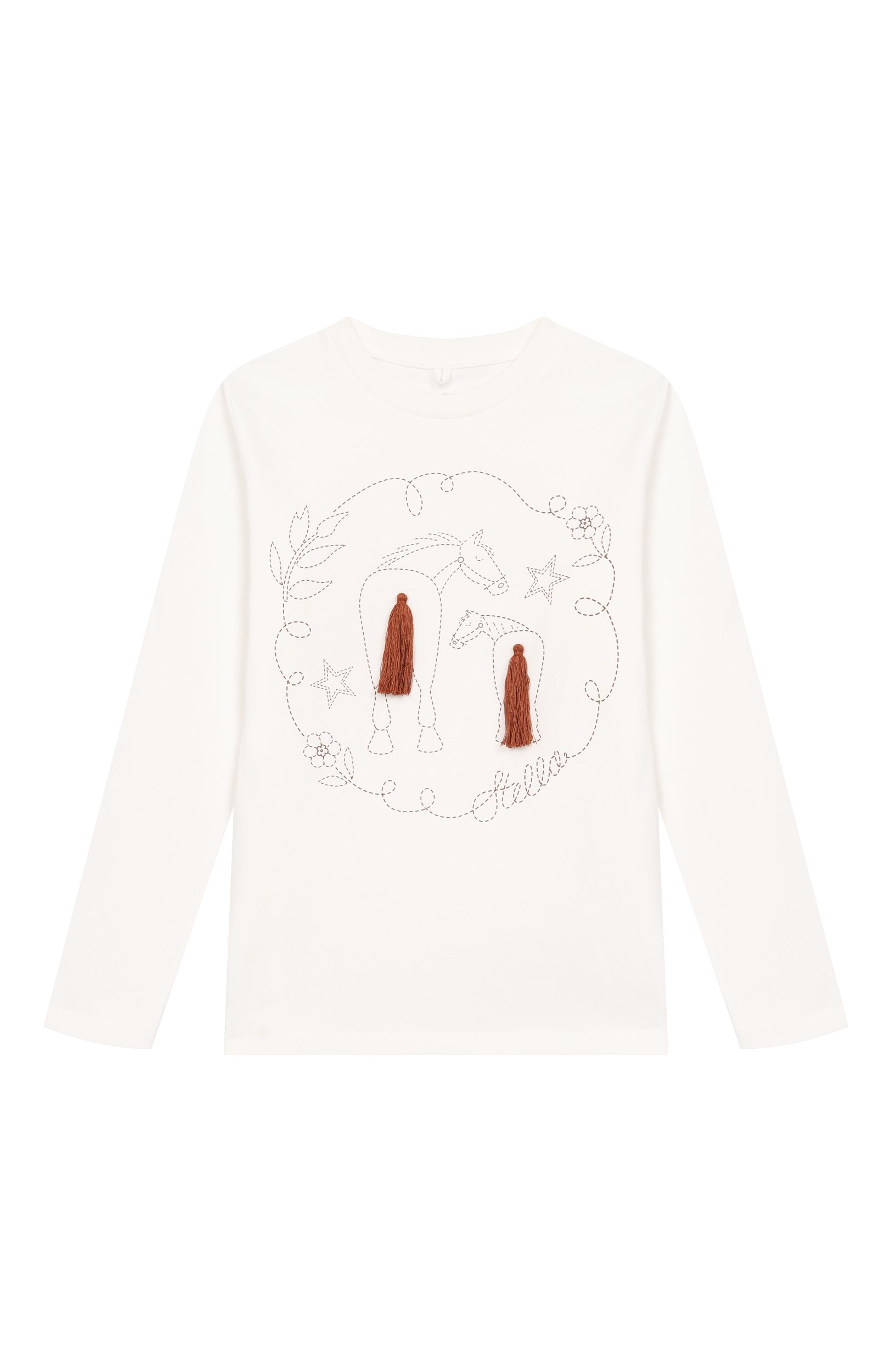 Хлопковый лонгслив STELLA MCCARTNEY, арт. TZ8B50, фото 1