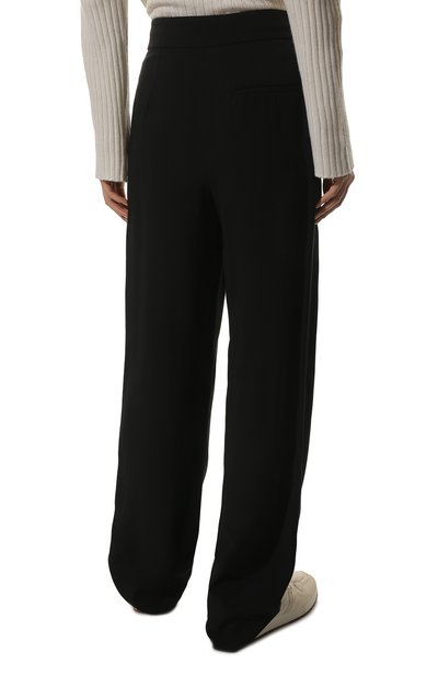 Брюки EMPORIO ARMANI черного цвета по цене 33150 руб., арт. 0NP3DT/02003, фото 4 Брюки EMPORIO ARMANI, арт. 0NP3DT/02003, фото 4