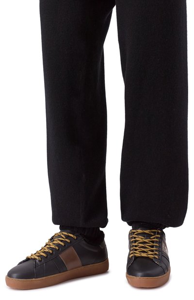 Кожаные кеды recoba DIRK BIKKEMBERGS, арт. 29203/CP/C/FUR, фото 3